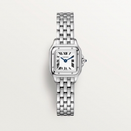 CRW1529856 - Tank Louis Cartier watch - Small model, quartz movement,  yellow gold, leather - Cartier