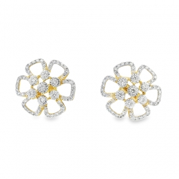 Elegant Floral Earrings