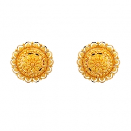 Stunning Gold Earrings - Studs