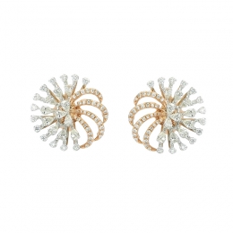 White Gold Diamond Stud Earrings