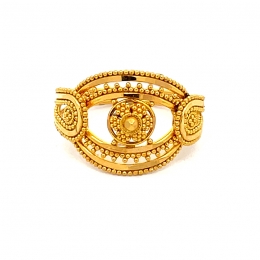 Gold Ring - 22K - size 5.5