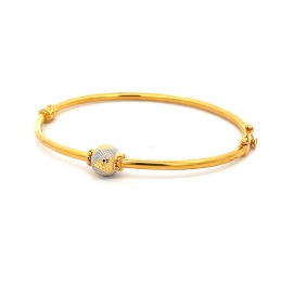 Minimalist Gold Bangle Bracelet