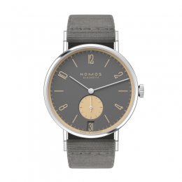 Tangente 38 Datum Haifischgrau 175 Years Watchmaking Glashütte