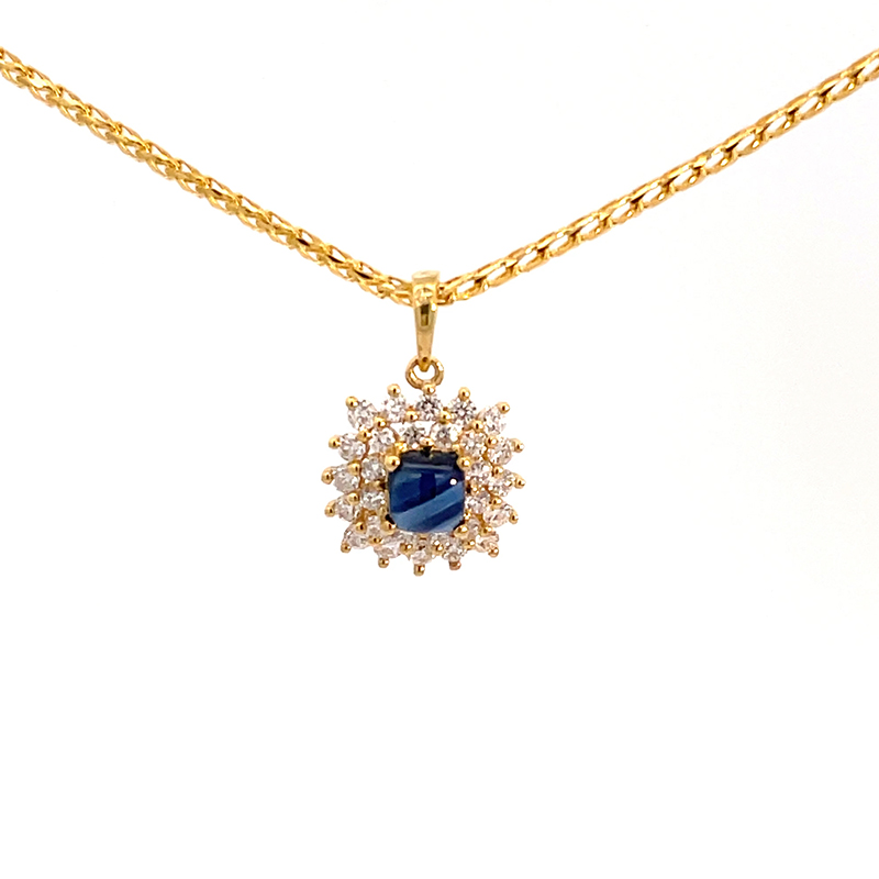 Sapphire Gemstone Pendant