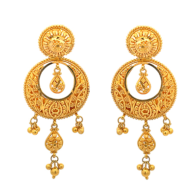 Gold Drop Earrings