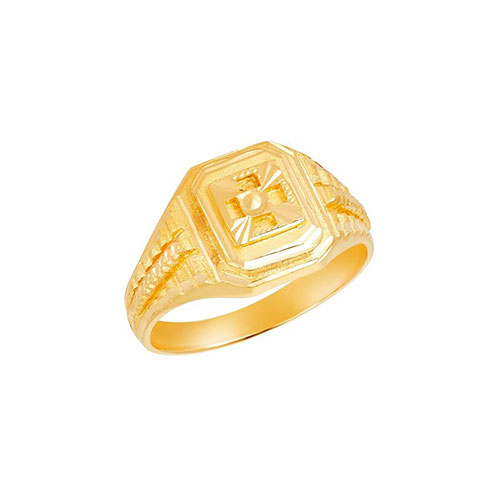 18kt Gold Ring Modern Design For Mens – Welcome to Rani Alankar