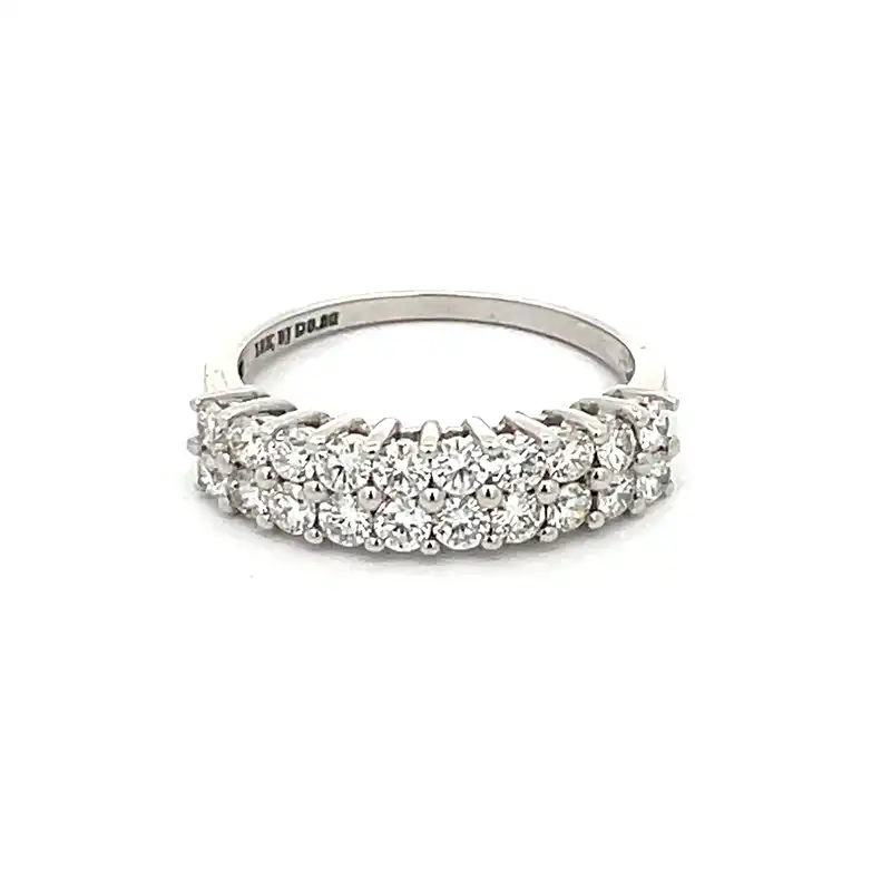 Diamond Eternity Band in 18K Gold