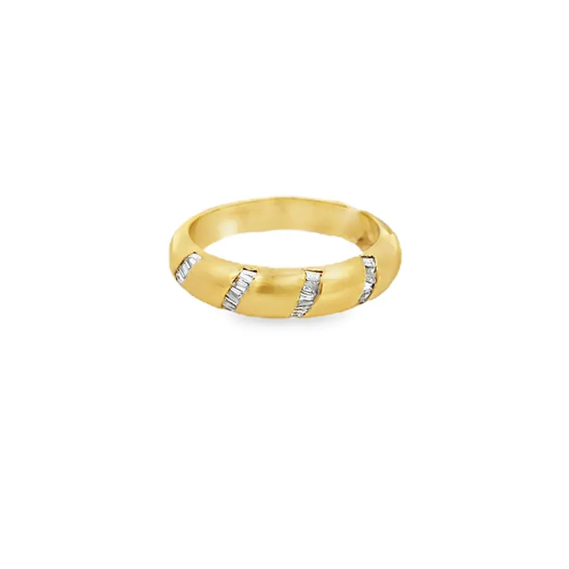 Elegant Gold and Diamond Ring