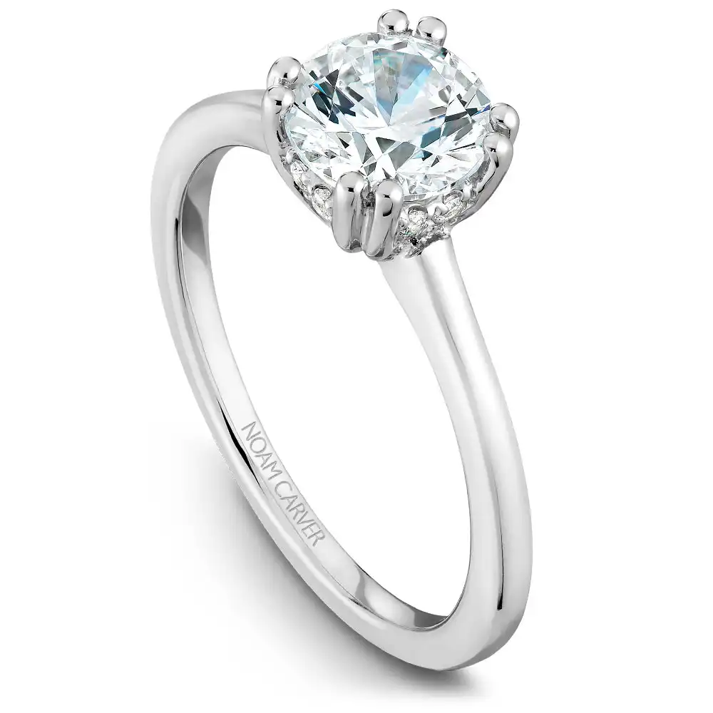 Noam Carver Semi Mount Engagement Ring