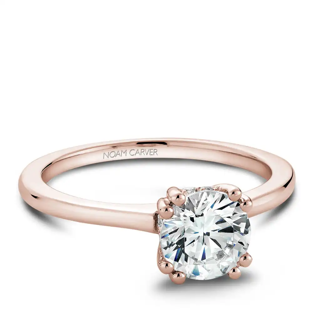 Noam Carver Semi Mount Engagement Ring