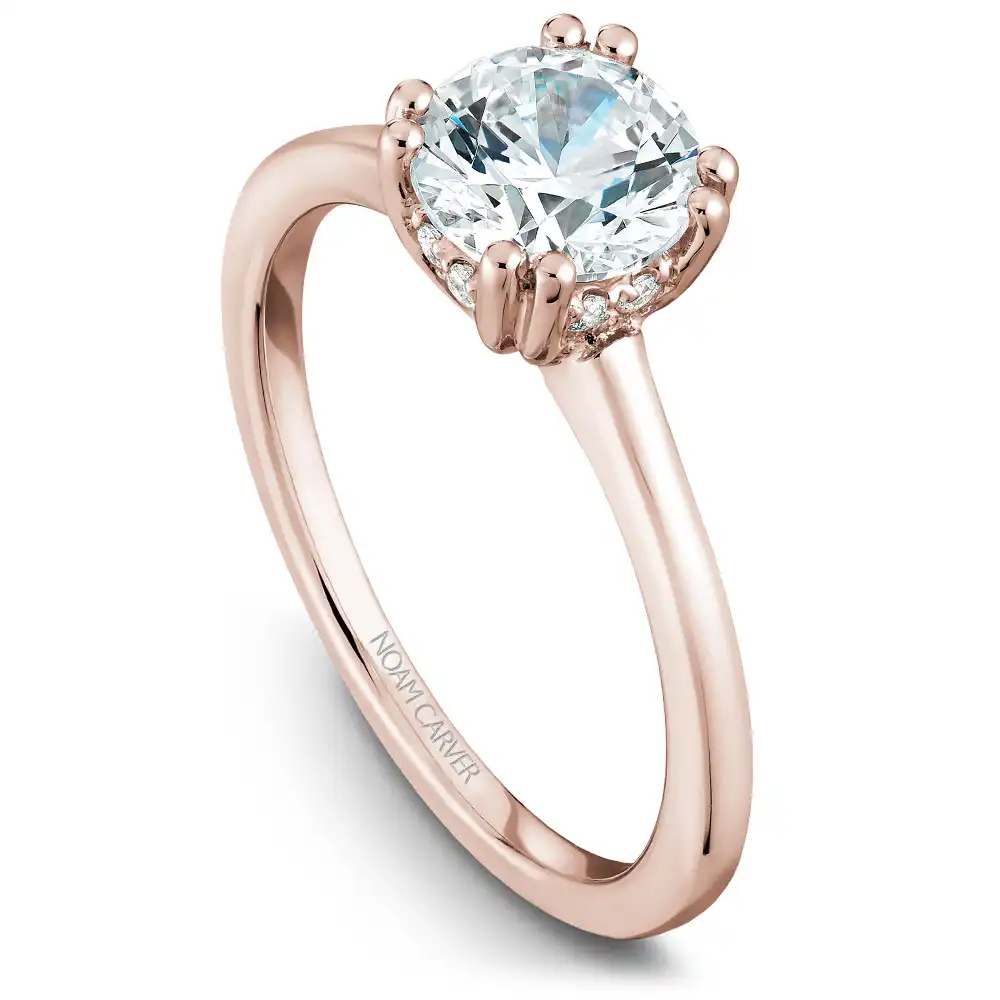 Noam Carver Semi Mount Engagement Ring