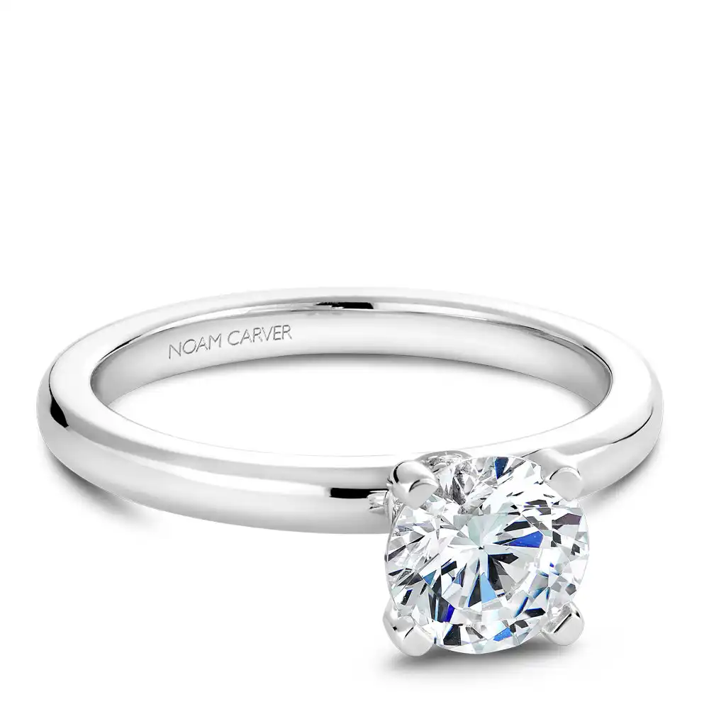 Noam Carver Semi Mount Engagement Ring