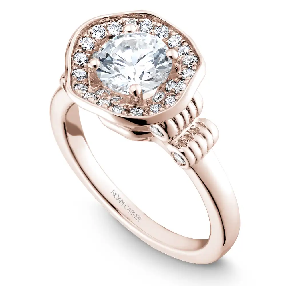 Noam Carver Semi Mount Engagement Ring