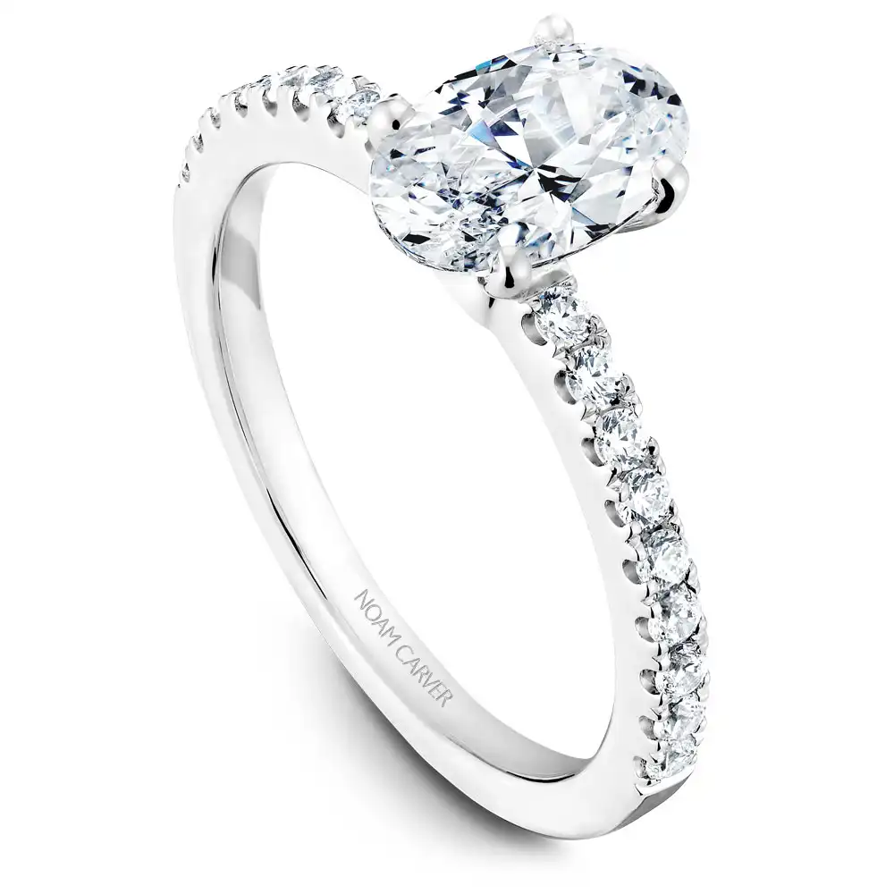 Noam Carver Semi Mount Engagement Ring