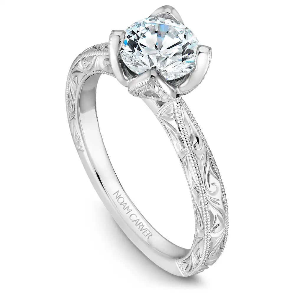 Noam Carver Semi Mount Engagement Ring