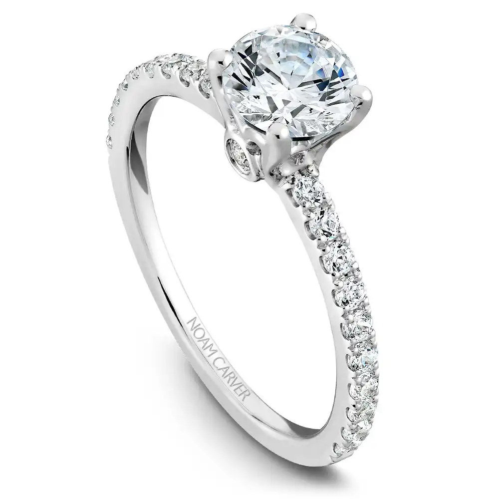 Noam Carver Semi Mount Engagement Ring