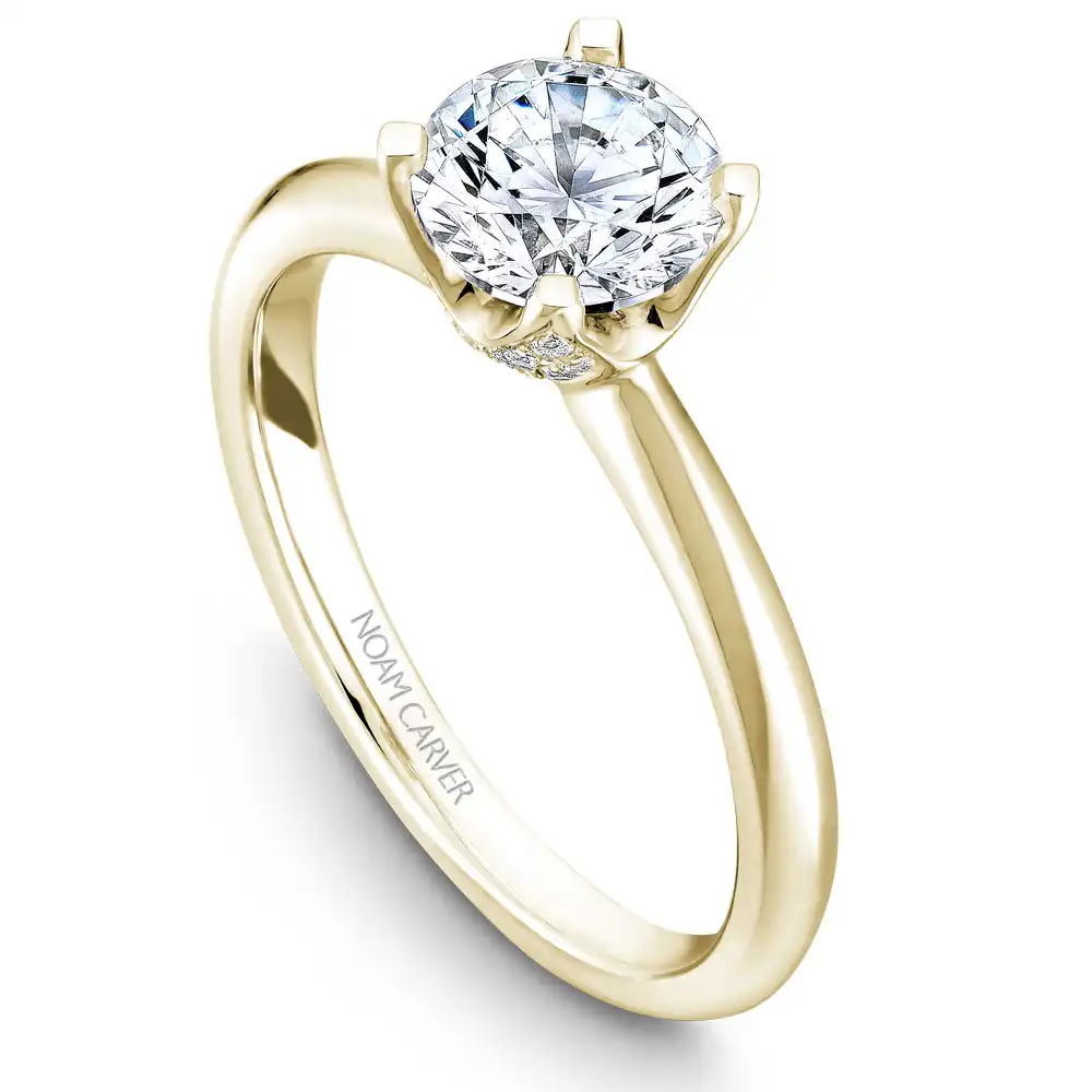 Noam Carver Semi Mount Engagement Ring