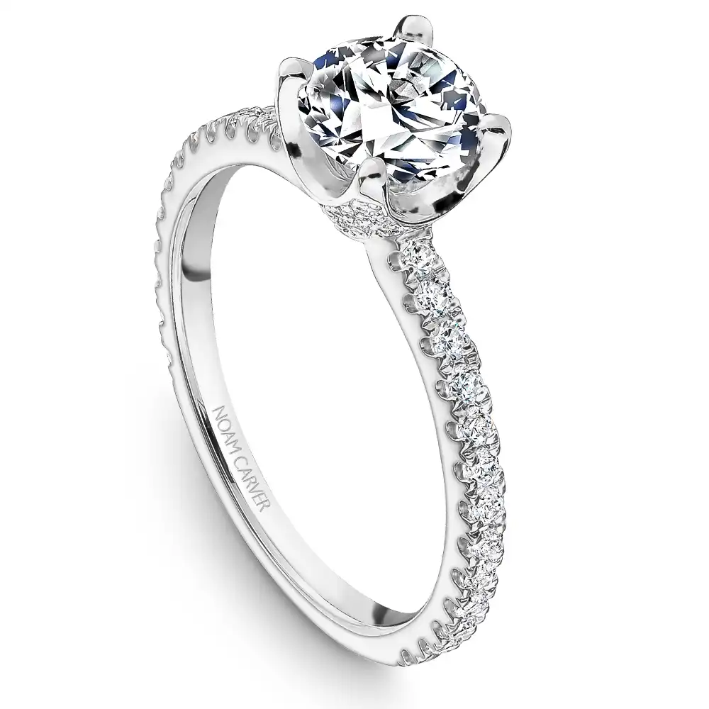 Noam Carver Semi Mount Engagement Ring