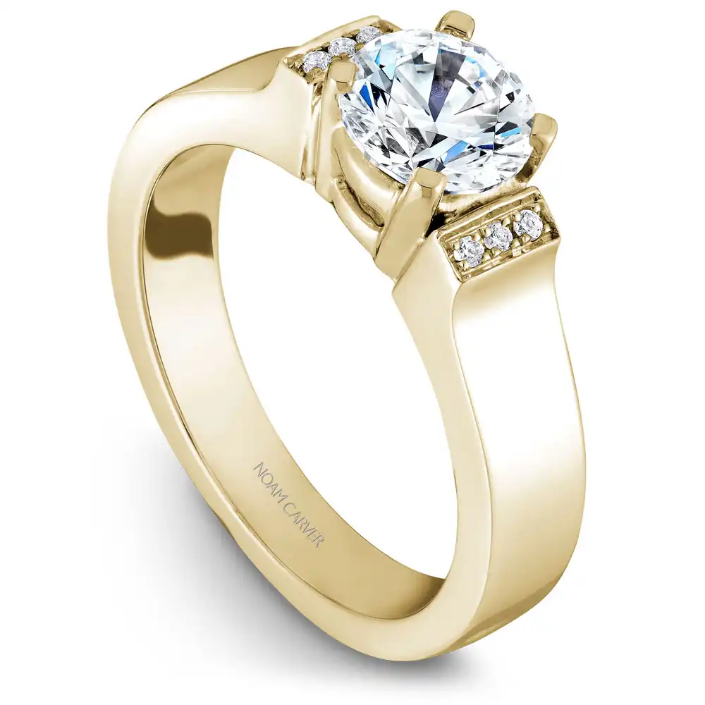 Noam Carver Semi Mount Engagement Ring