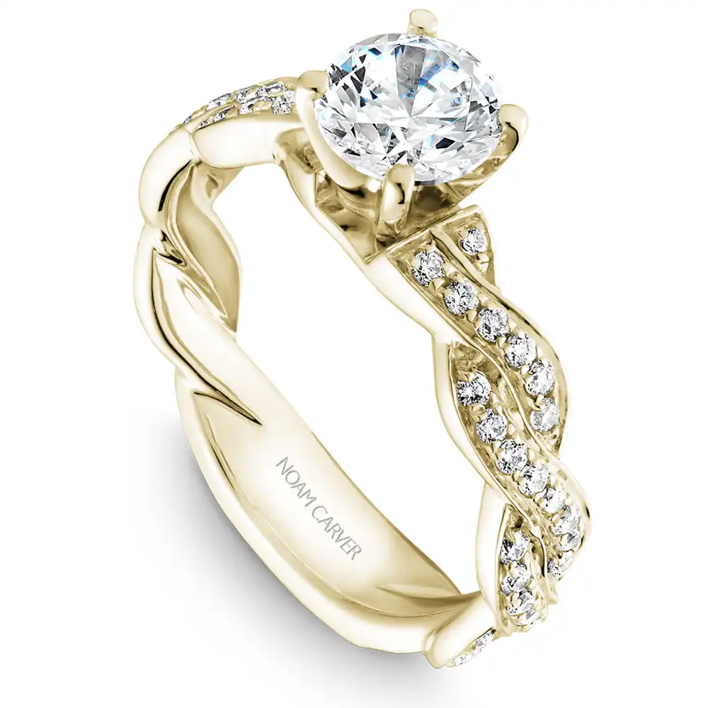 Noam Carver Semi Mount Engagement Ring