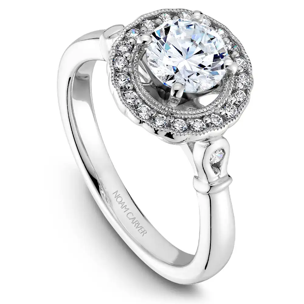 Noam Carver Semi Mount Engagement Ring