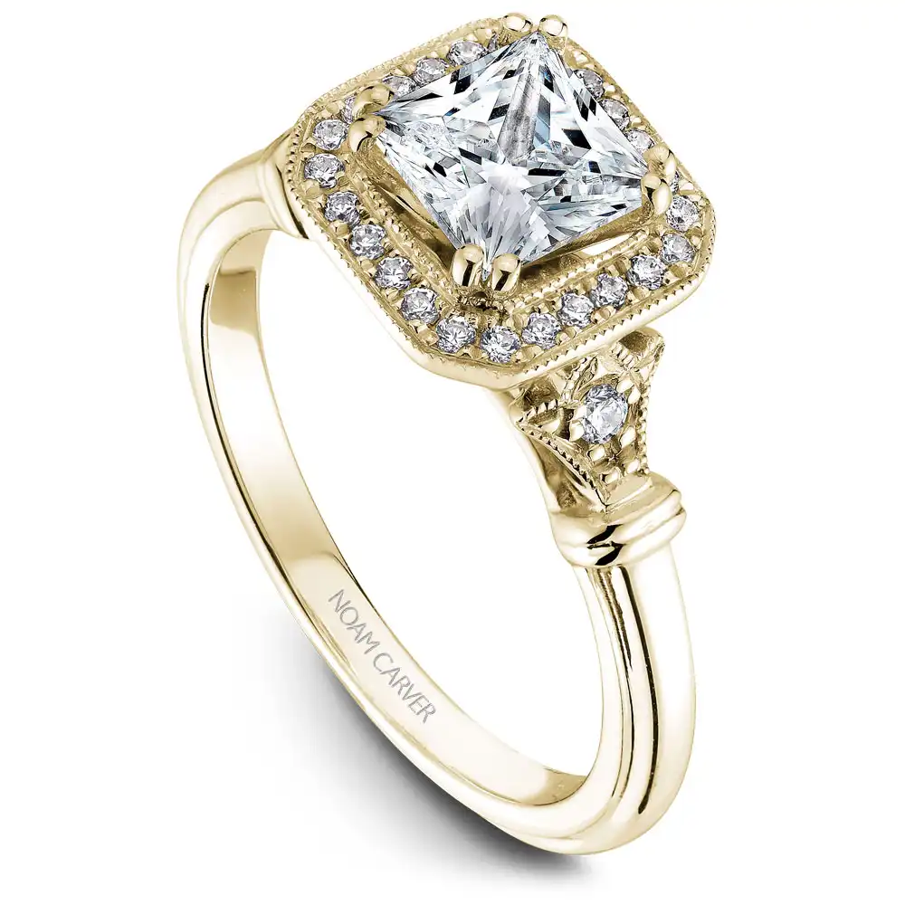 Noam Carver Semi Mount Engagement Ring