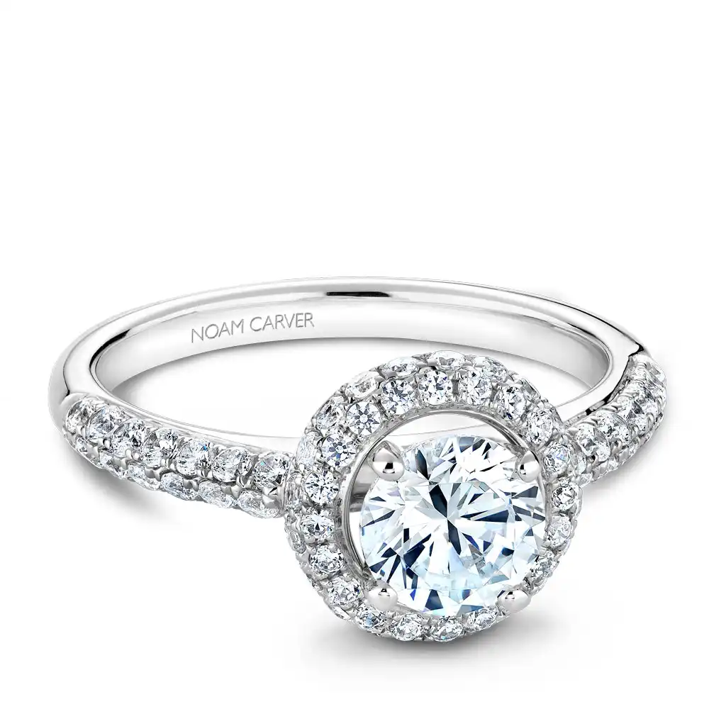 Noam Carver Semi Mount Engagement Ring