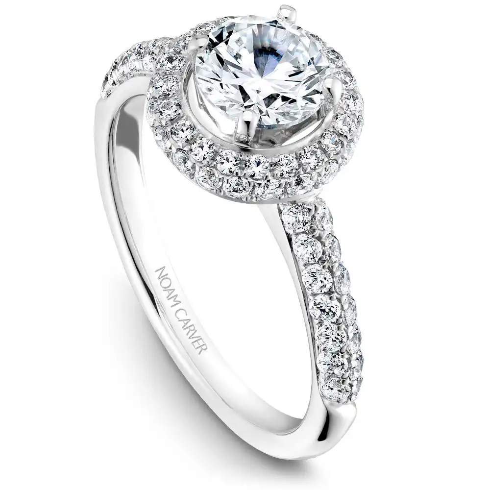 Noam Carver Semi Mount Engagement Ring