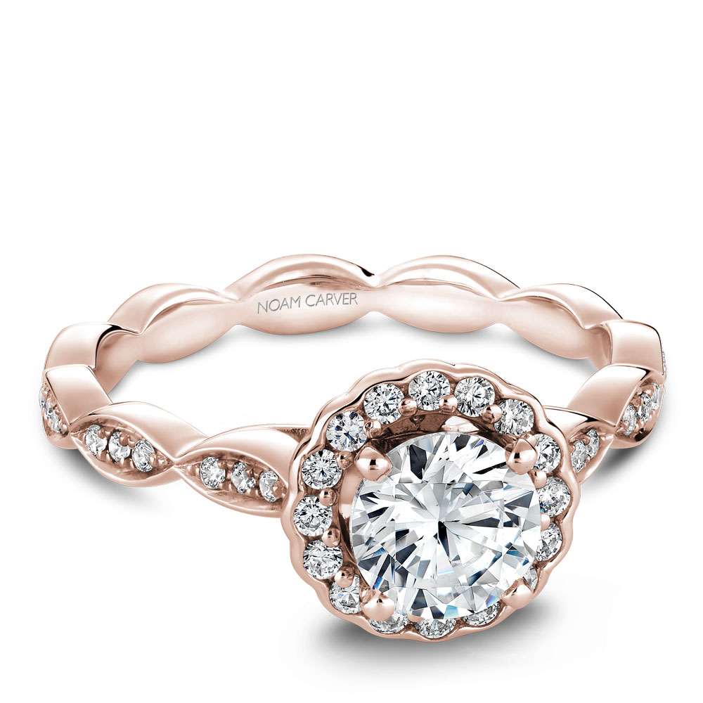 Noam Carver Semi Mount Engagement Ring