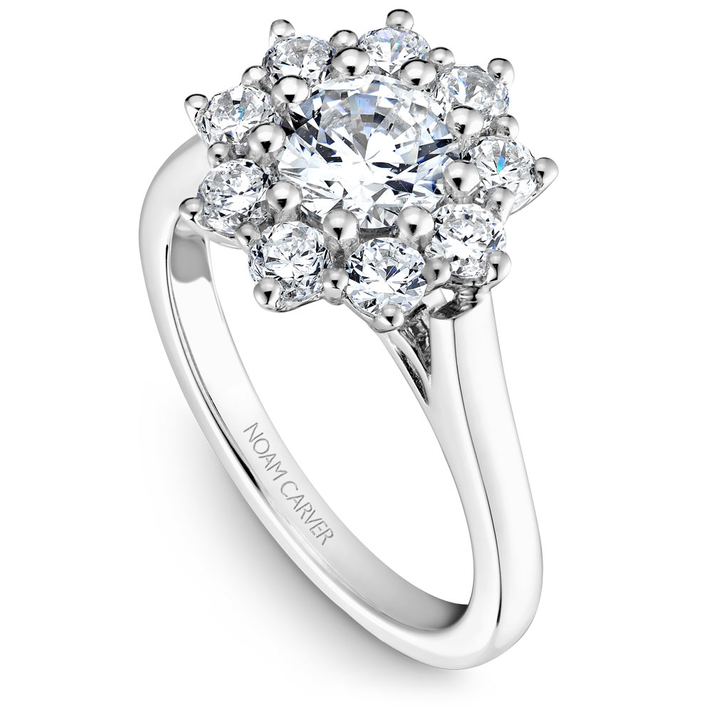 Noam Carver Semi Mount Engagement Ring