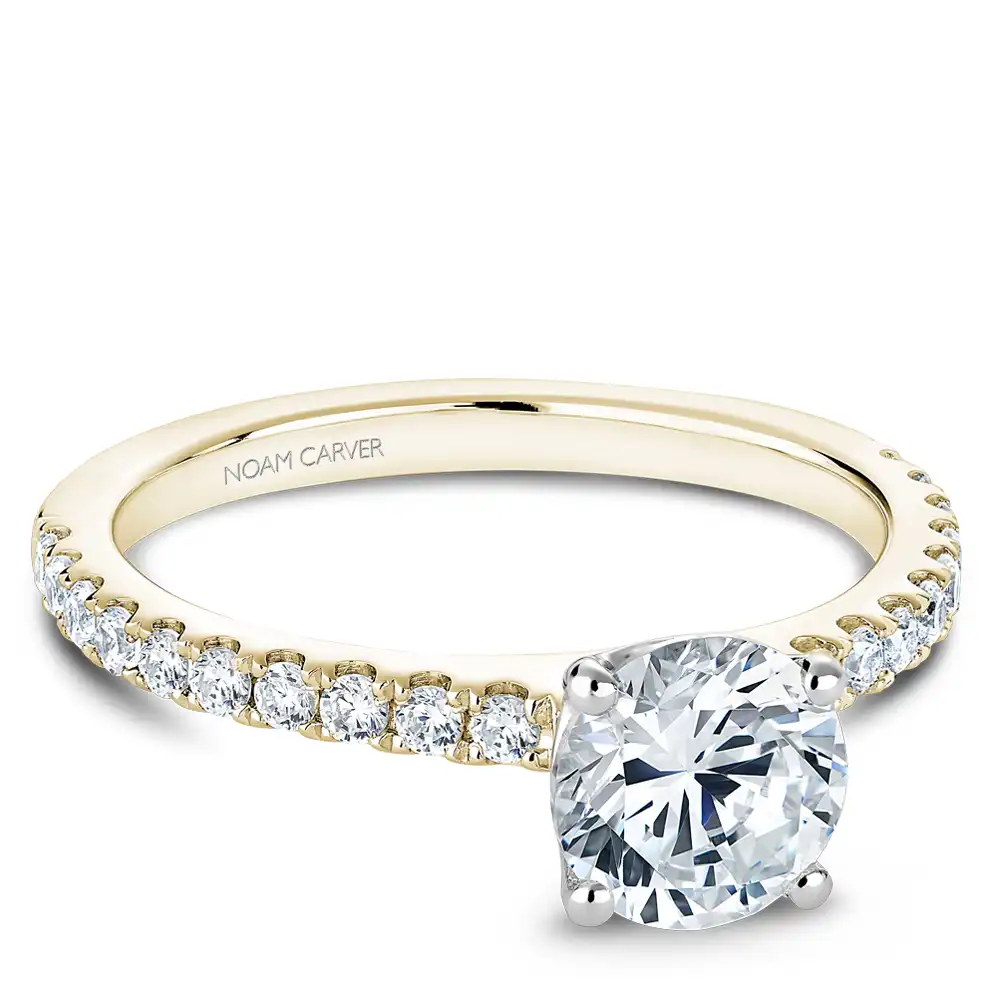 Noam Carver Semi Mount Engagement Ring