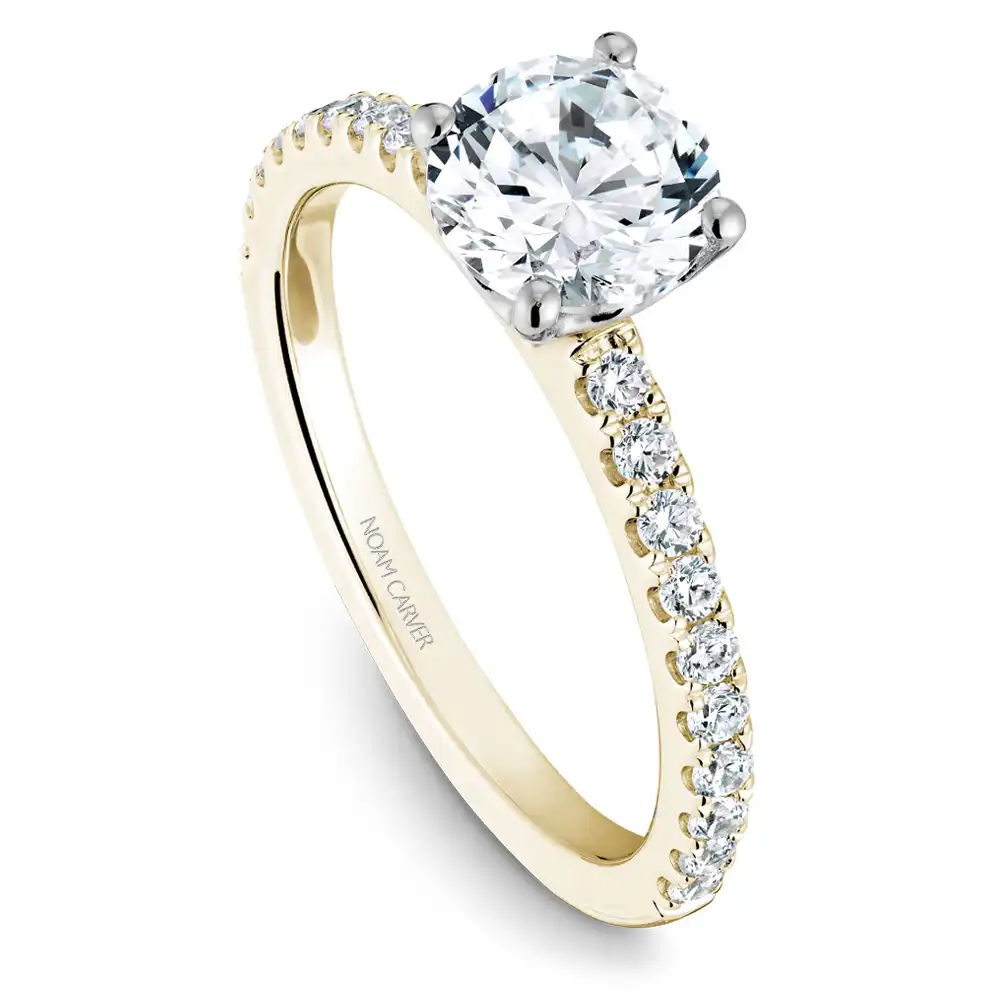 Noam Carver Semi Mount Engagement Ring