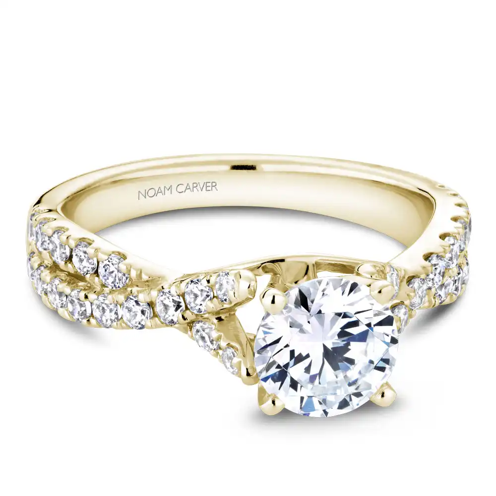 Noam Carver Semi Mount Engagement Ring