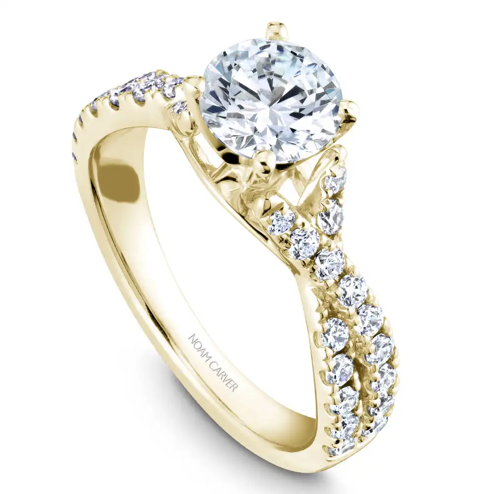 Noam Carver Semi Mount Engagement Ring