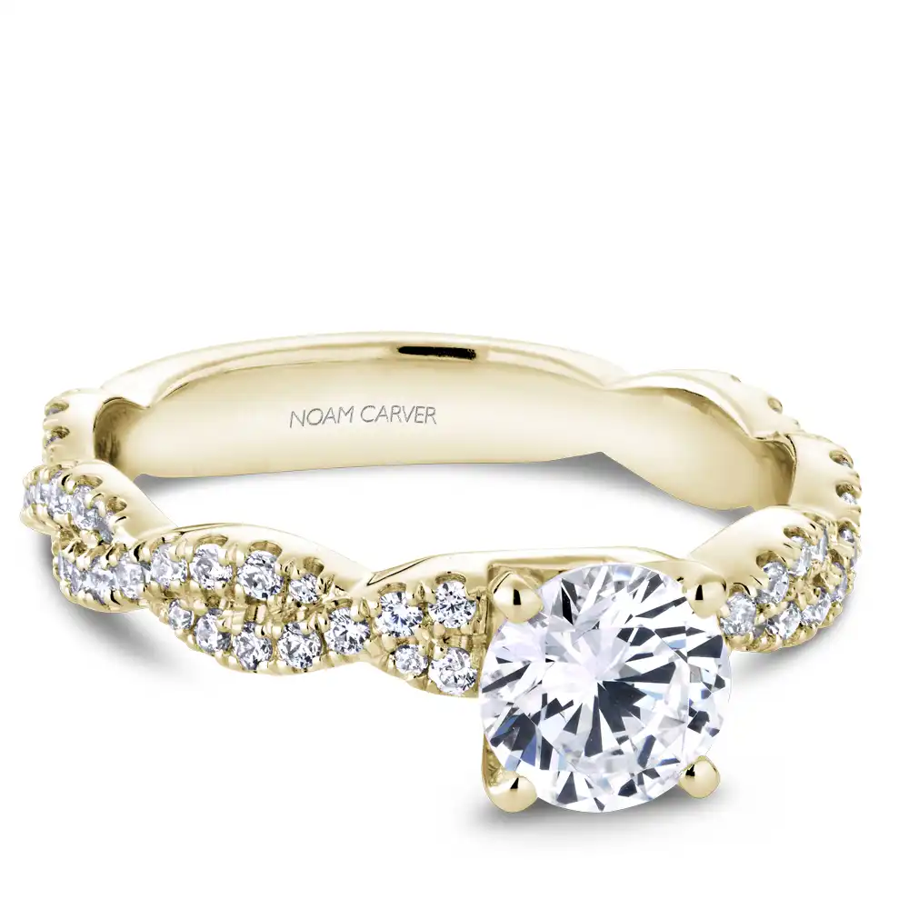 Noam Carver Semi Mount Engagement Ring