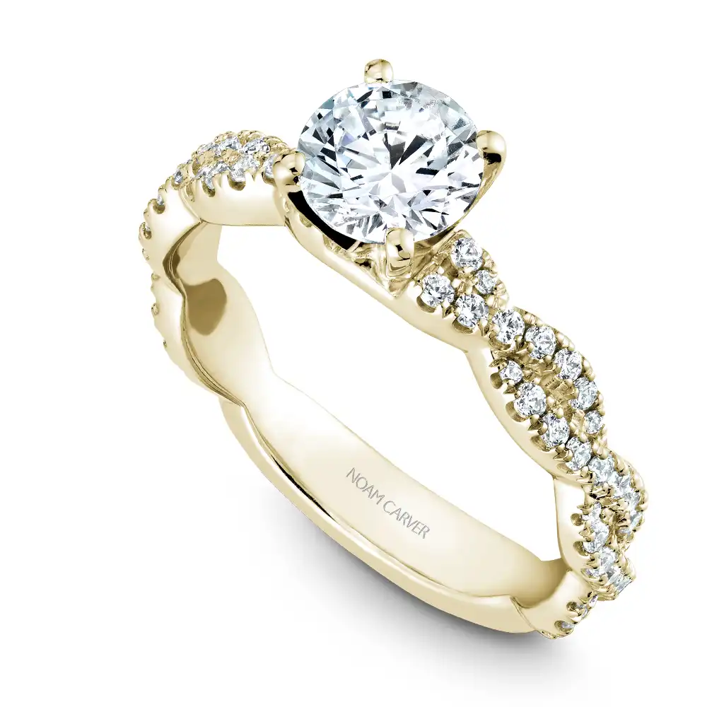 Noam Carver Semi Mount Engagement Ring