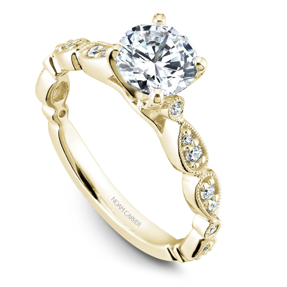 Noam Carver Semi Mount Engagement Ring