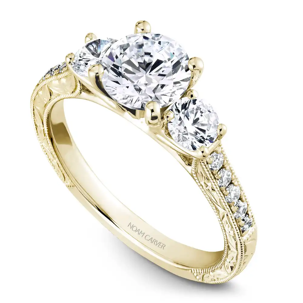 Noam Carver Semi Mount Engagement Ring