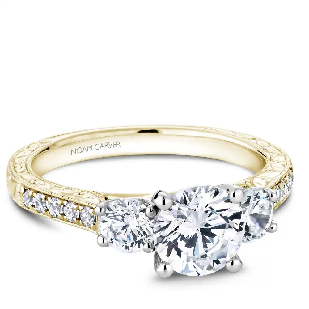 Noam Carver Semi Mount Engagement Ring