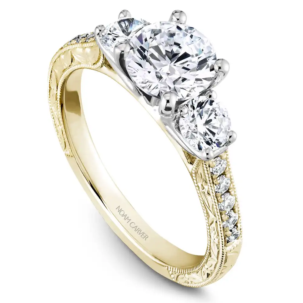 Noam Carver Semi Mount Engagement Ring