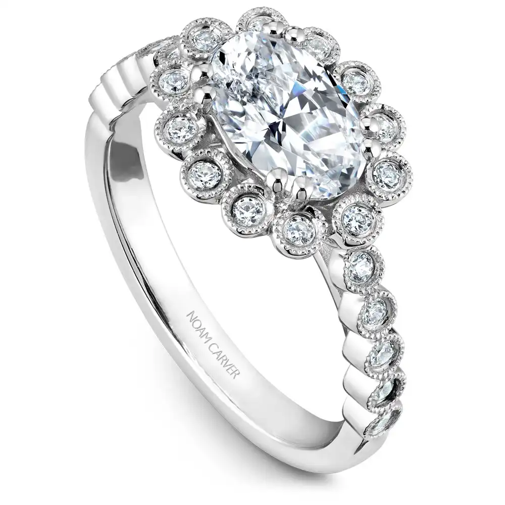 Noam Carver Semi Mount Engagement Ring