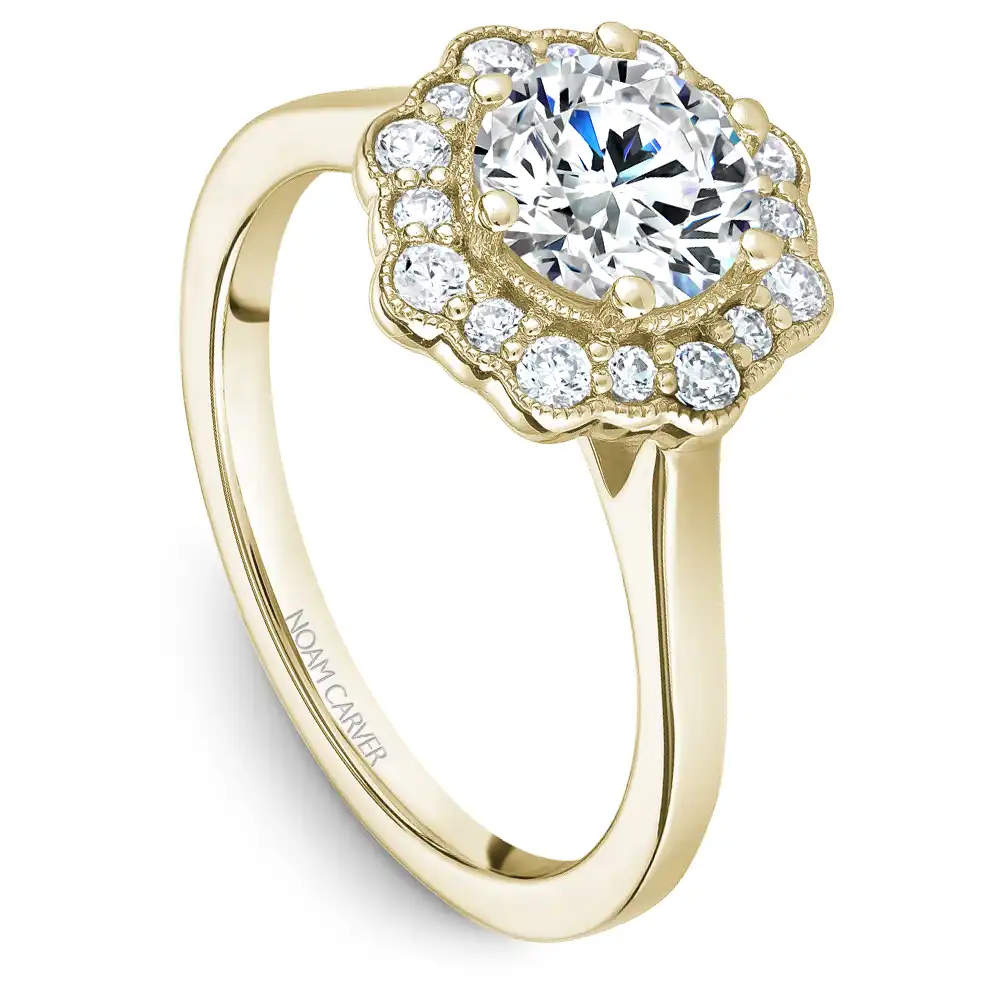 Noam Carver Semi Mount Engagement Ring