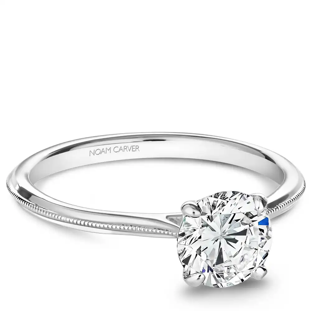 Noam Carver Semi Mount Engagement Ring