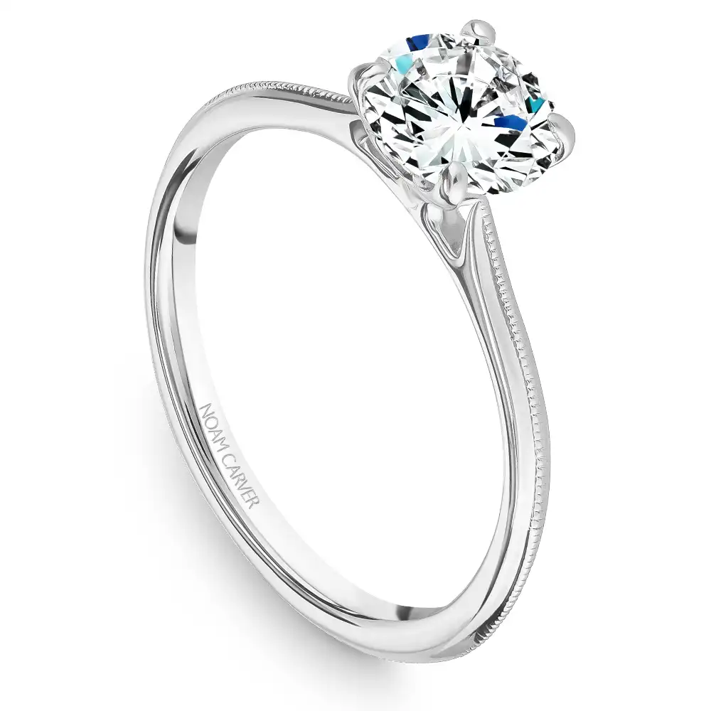 Noam Carver Semi Mount Engagement Ring