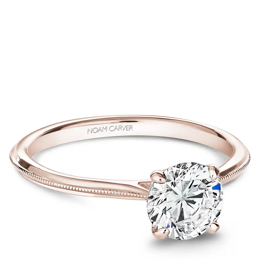 Noam Carver Semi Mount Engagement Ring