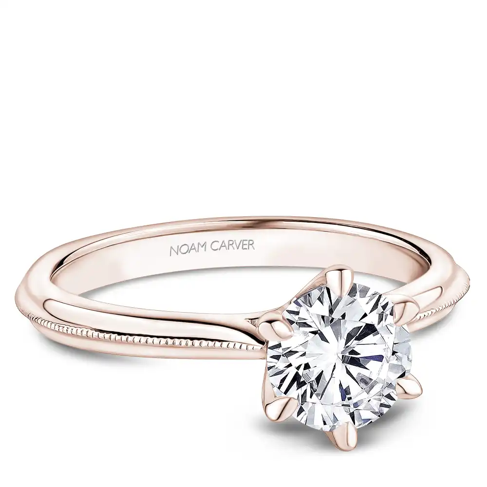 Noam Carver Semi Mount Engagement Ring