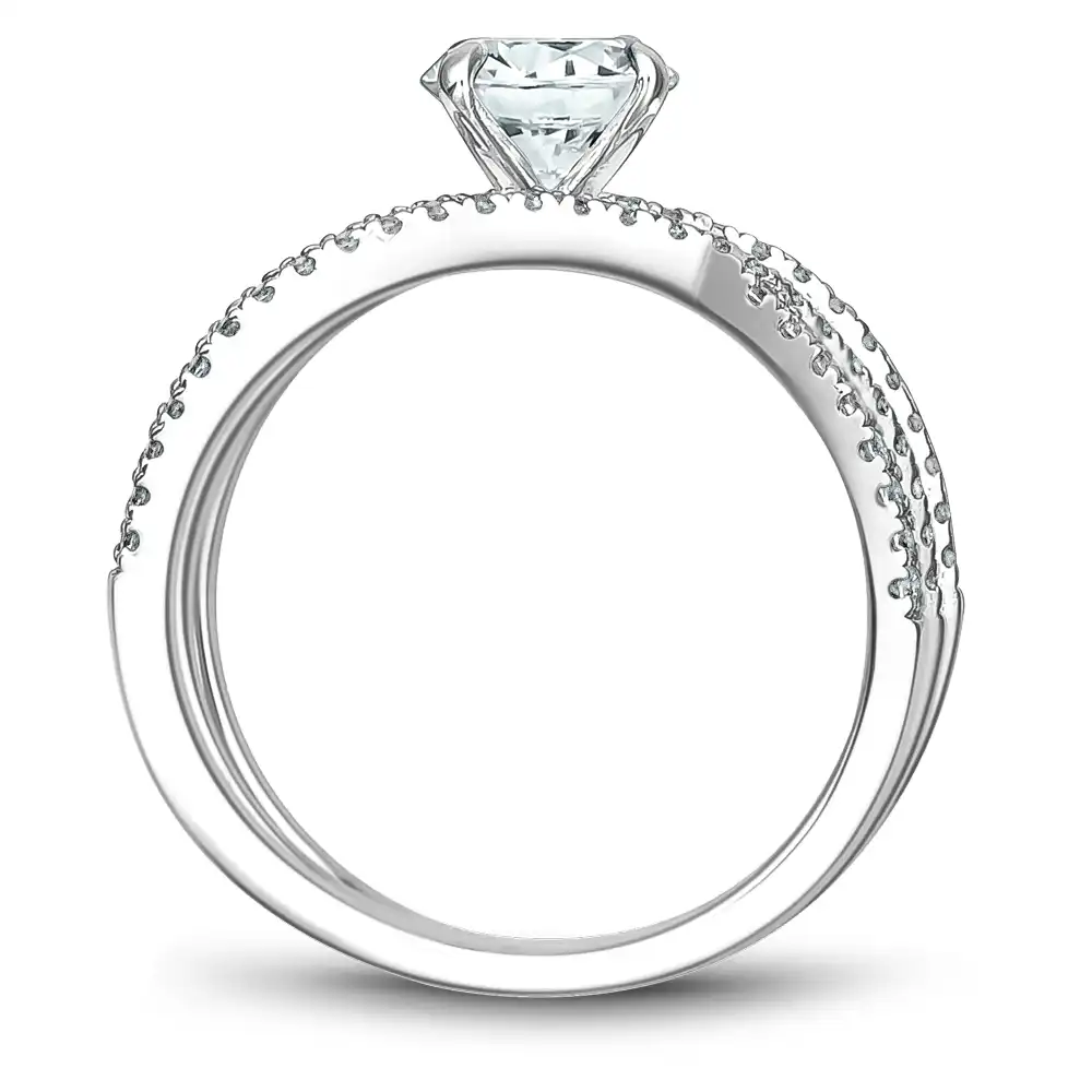 Noam Carver Semi Mount Engagement Ring