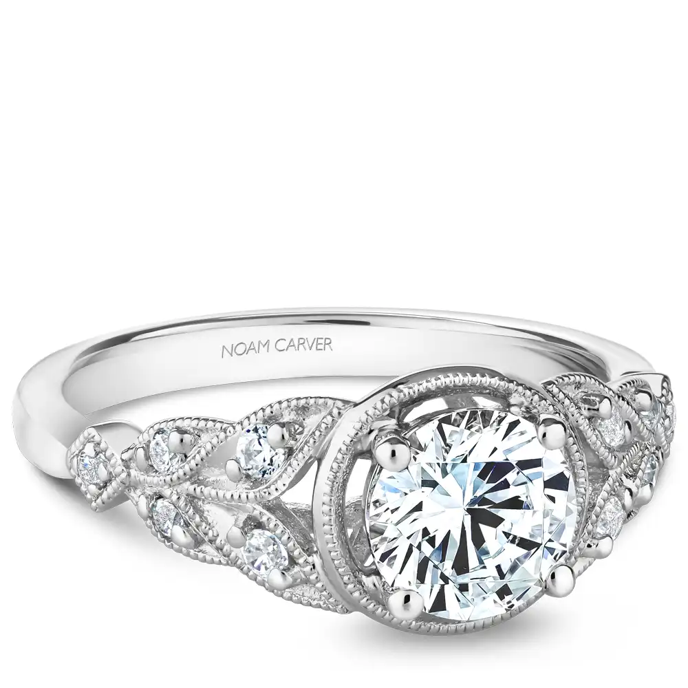 Noam Carver Semi Mount Engagement Ring