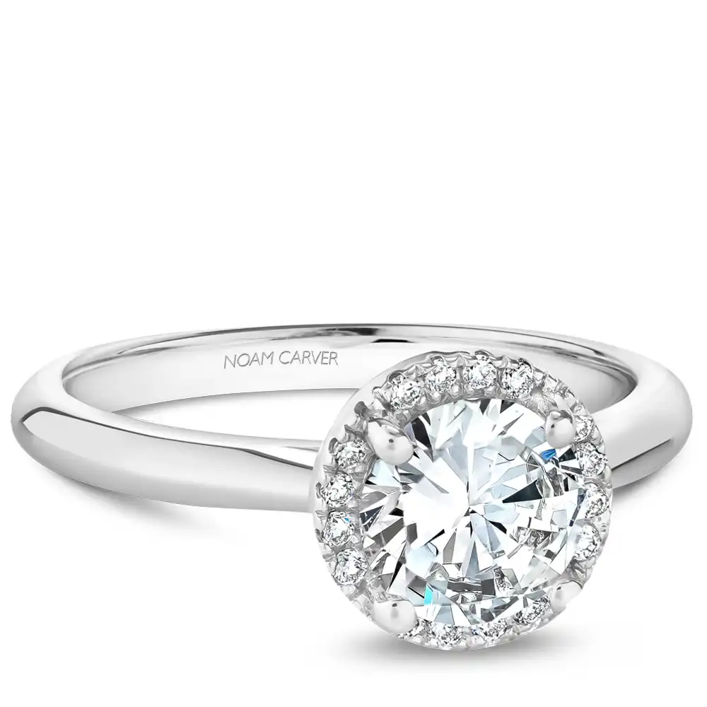 Noam Carver Semi Mount Engagement Ring