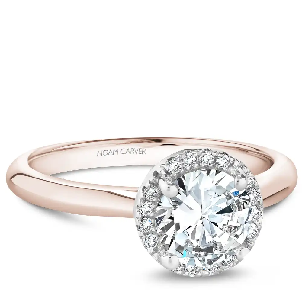 Noam Carver Semi Mount Engagement Ring